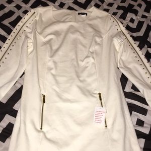 Creme and gold Venus dress